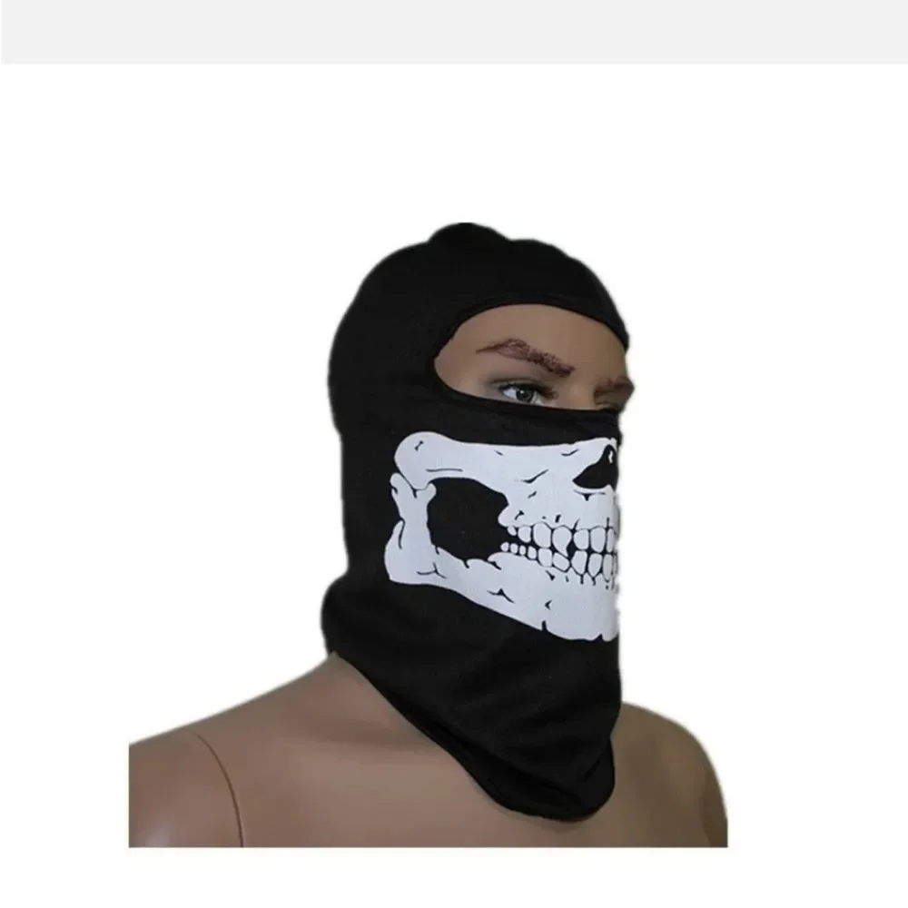 Ghost Skull Bike Motorcycle Helmet Hood Ski Sport Neck Balaclava Face Mask Hat